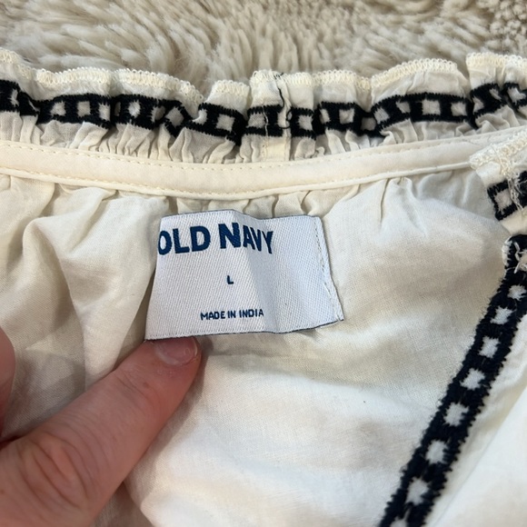 NWOT Old Navy Embroidered Swing Dress - Picture 7 of 7